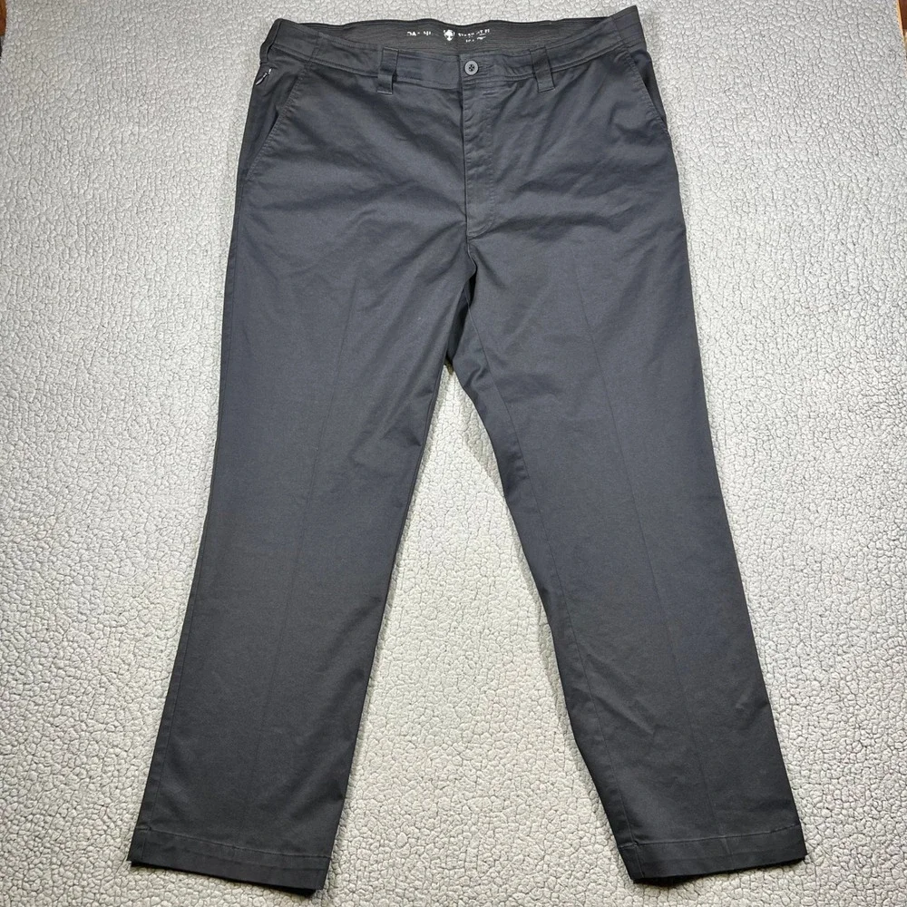 Oak Hill LOT OF 2 Chino Pants Straight Fit Bundle Mens 42x30 Grey Stone DXL